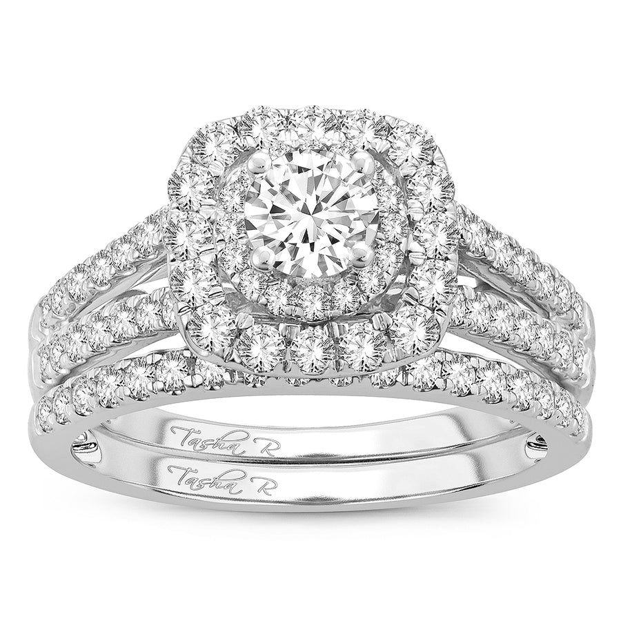 14K  1.40CT  Diamond BRIDAL RING