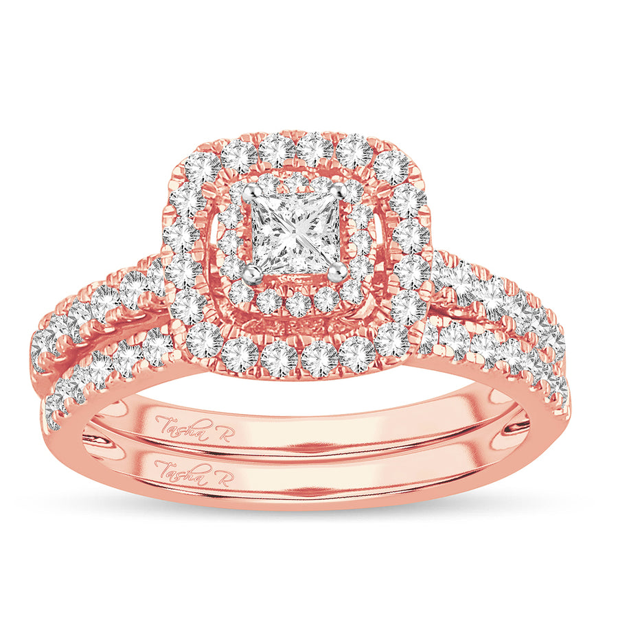 14K 1.00CT DIAMOND  BRIDAL RING