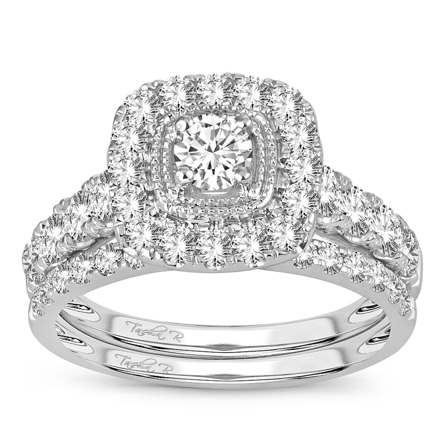 14K 1.50CT DIAMOND BRIDAL RING