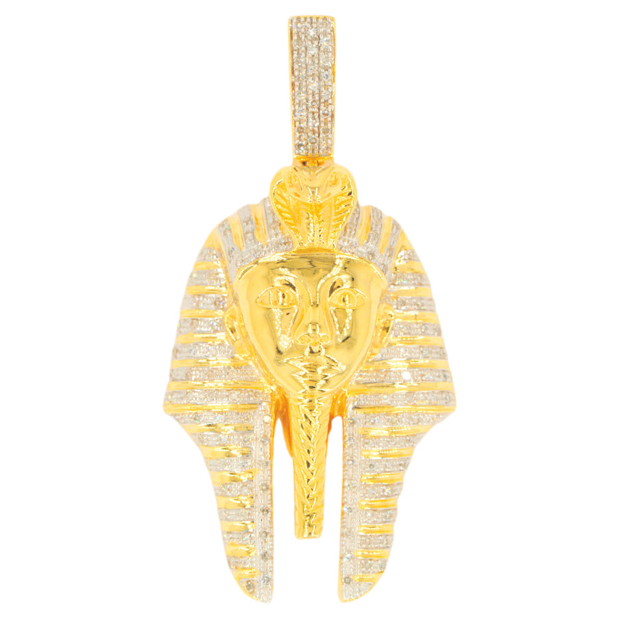 10KY 0.60CTW DIAMOND PHARAOH PENDANT